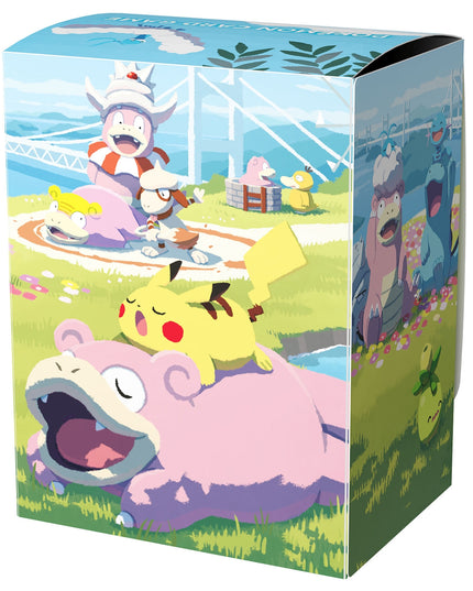 Pokémon Center TCG Deck Case Box Kagawa Pikachu & Slowpoke