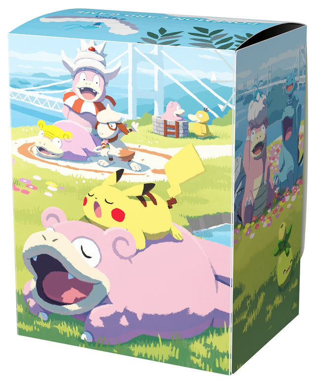 Pokémon Center TCG Deck Case Box Kagawa Pikachu & Slowpoke