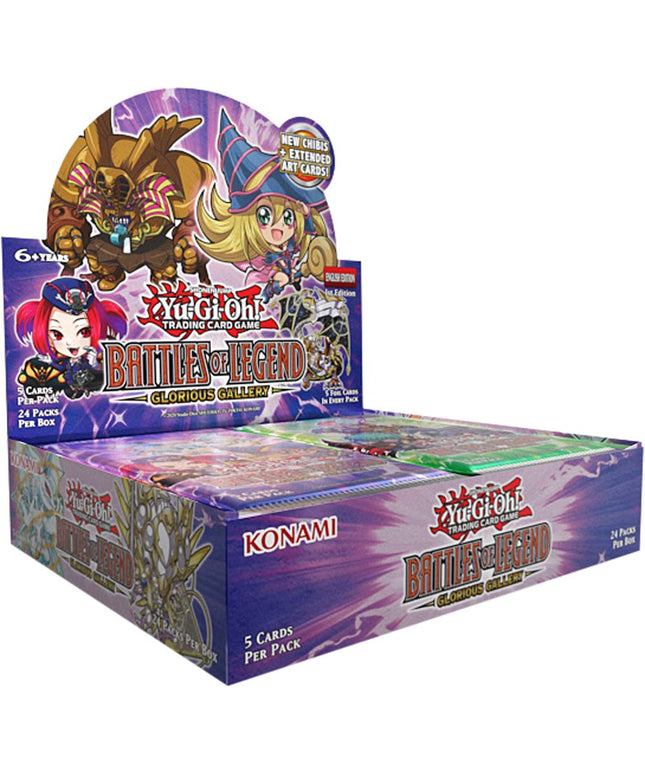 Pre-Order Yu-Gi-Oh! TCG: Battles of Legend Glorious Gallery Booster Box YuGiOh!
