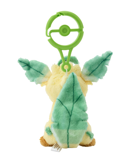 Pokémon Leafeon Carabiner Mascot Plush Kyechain