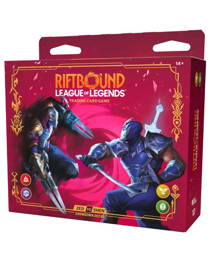 League of Legends TCG Riftbound Vendetta Zed vs Shen Showdown Deck
