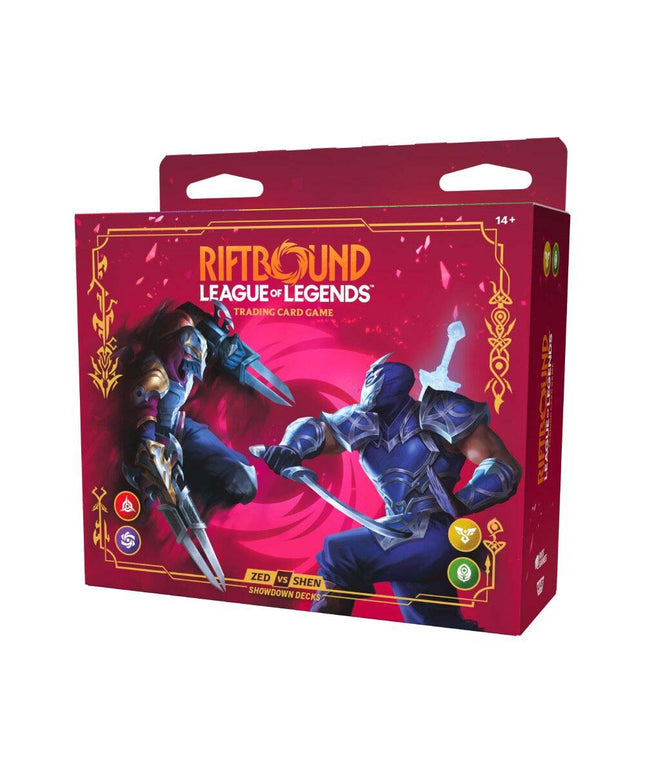 League of Legends TCG Riftbound Vendetta Zed vs Shen Showdown Deck