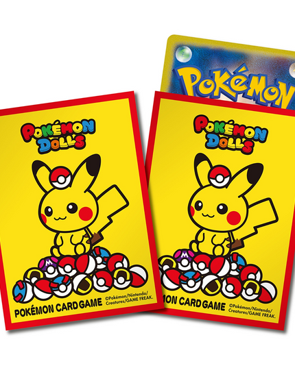 Pokemon Center Card Sleeves Pikachu 64 Count
