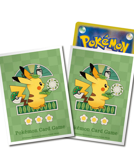 Pokemon Center Card Sleeves 64 Count Pikachu Café Poltchageist