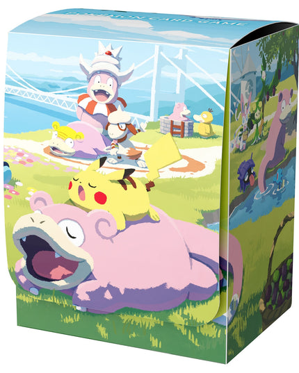 Pokémon Center TCG Deck Case Box Kagawa Pikachu & Slowpoke