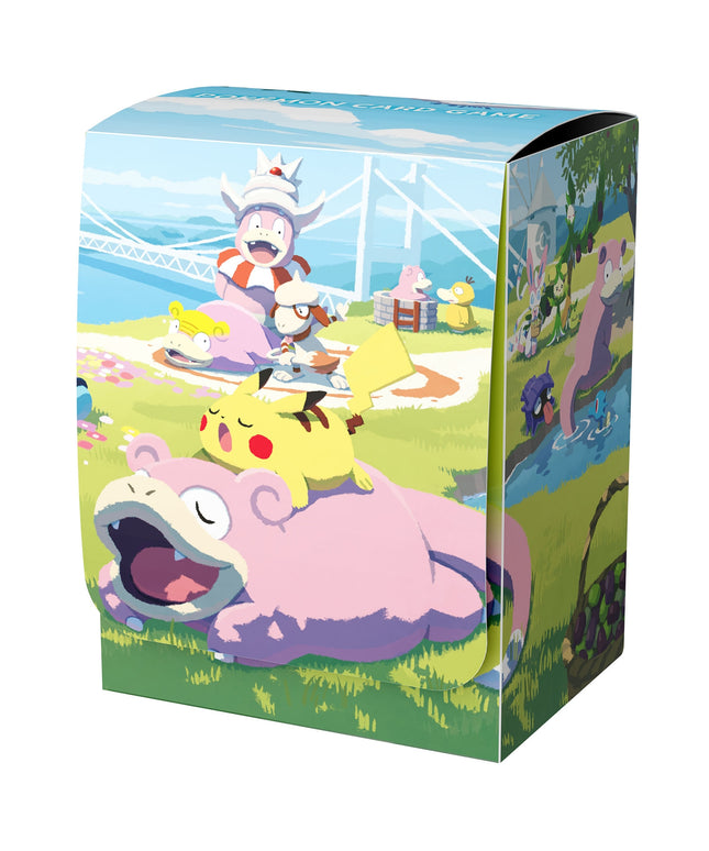 Pokémon Center TCG Deck Case Box Kagawa Pikachu & Slowpoke