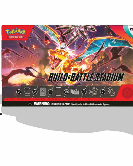 Pokemon TCG  Scarlet & Violet: Obsidian Flames Build & Battle Stadium