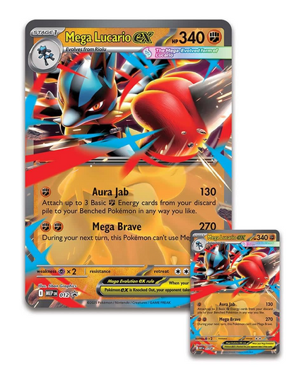 Pokemon TCG Mega Lucario EX Figure Collection