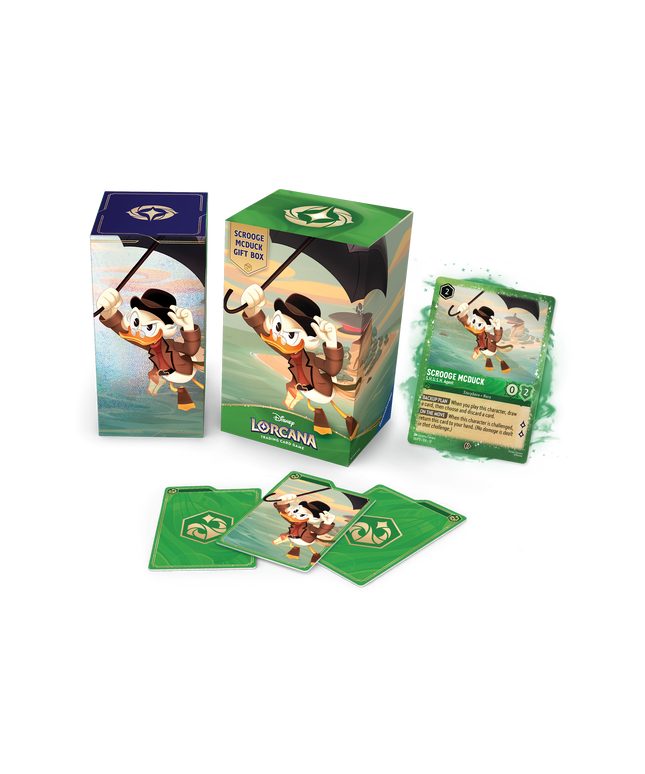 Disney Lorcana TCG Winterspell Scrooge McDuck Gift Box S11