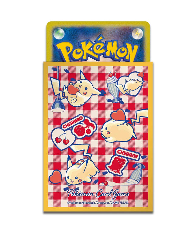 Pokemon Center Card Sleeves 64 Count Pikachu and Heart