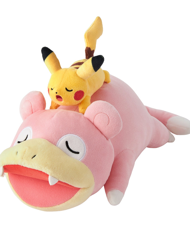 Pokémon Center Kagawa Exclusive Plush Slowpoke & Pikachu (Pokémon Center Kagawa Exclusive)