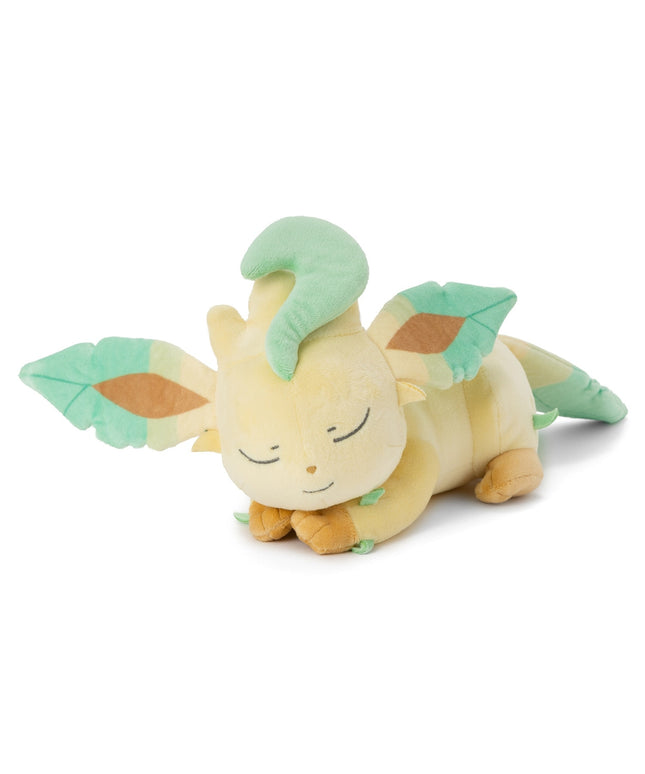 Pokemon Center Sleeping Friend Plush Leafeon