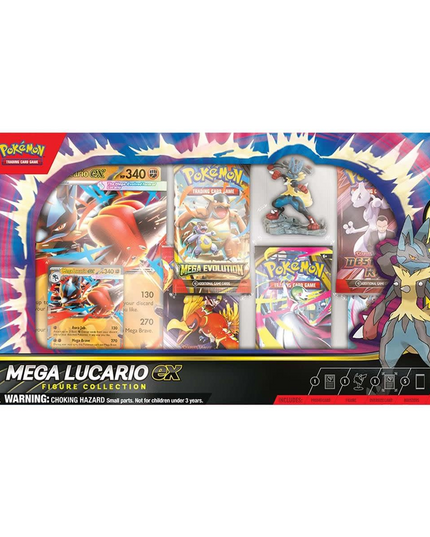 Pokemon TCG Mega Lucario EX Figure Collection