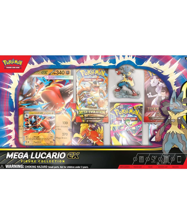 Pokemon TCG Mega Lucario EX Figure Collection