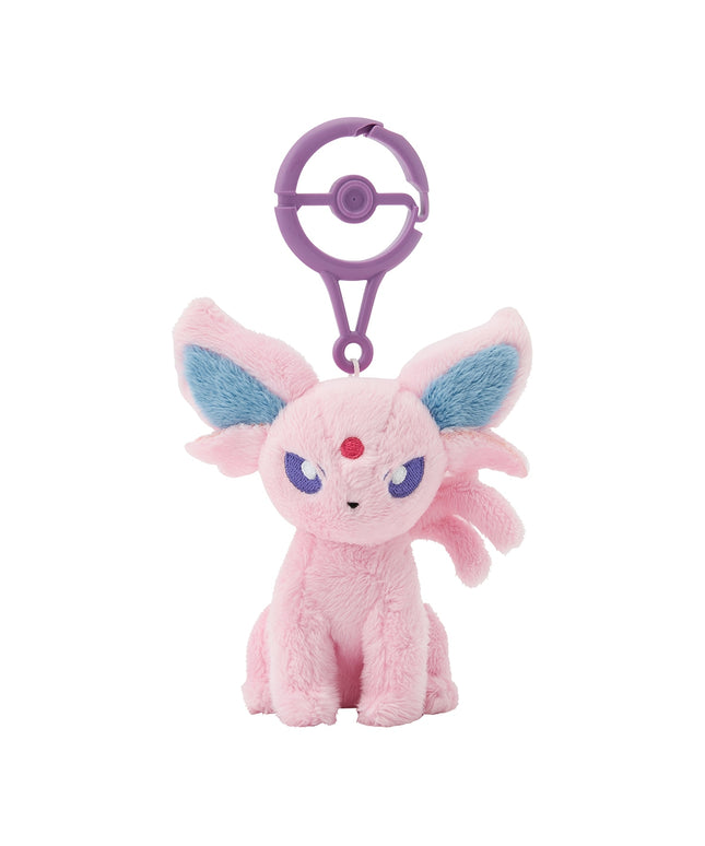 Pokemon Plush Keychain Mascot with Carabiner – Espeon