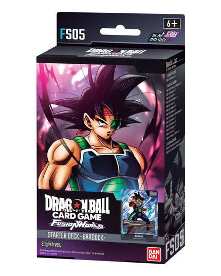 Dragon Ball Super Card Game Fusion World Starter Deck Bardock FS05