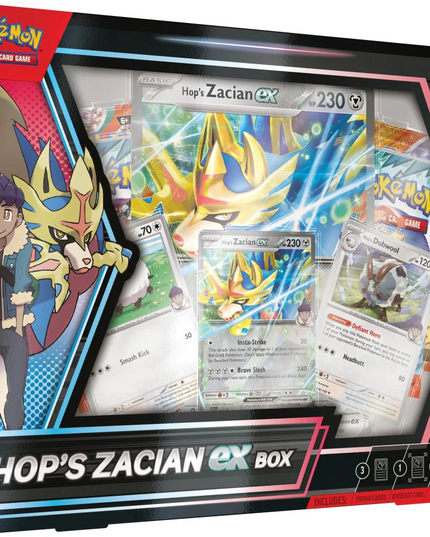 POKÉMON TCG: Hop's Zacian ex Box