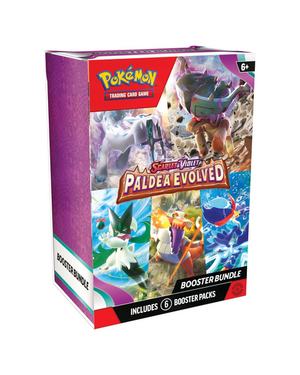 Pokemon TCG Scarlet Violet Paldea Evolved Boost Bundle SV2