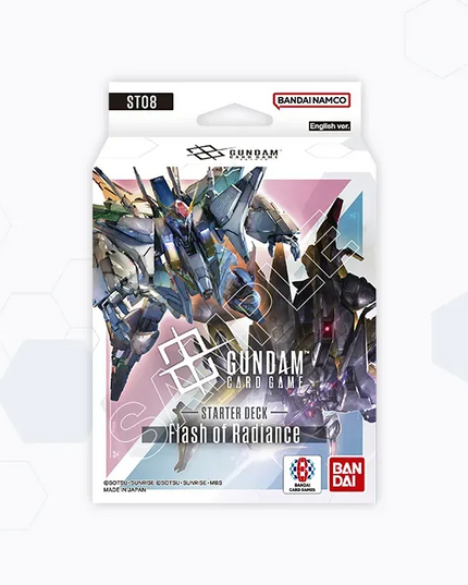 Gundam Card Game Starter Deck Flash of Radiance ST08