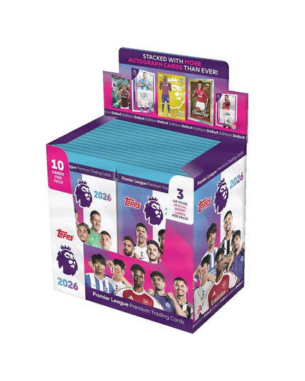 Topps 2026 Premier League Trading Cards Booster Box