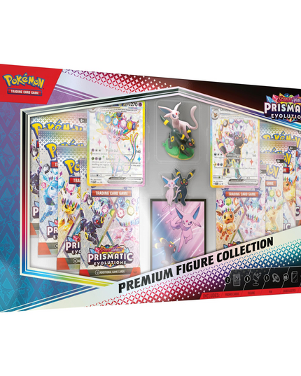 Pokemon TCG Scarlet & Violet Prismatic Evolutions Premium Figure Collection