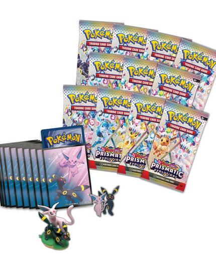 Pokemon TCG Scarlet & Violet Prismatic Evolutions Premium Figure Collection