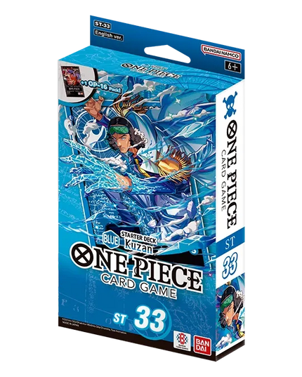 One Piece Card Game STARTER DECK BLUE Kuzan [ST-33]