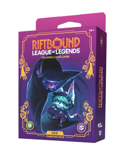 Riftbound League of Legends TCG Unleashed Vex Champion Deck