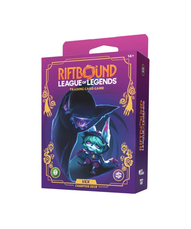 Riftbound League of Legends TCG Unleashed Vex Champion Deck