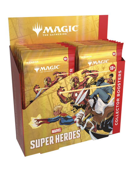 Preorder Magic the Gathering Marvel Super Heroes Collector Boosters Box