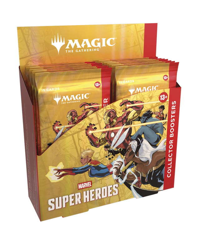Preorder Magic the Gathering Marvel Super Heroes Collector Boosters Box
