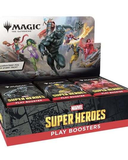 Preorder Magic the Gathering Marvel Super Heroes Play Boosters Box