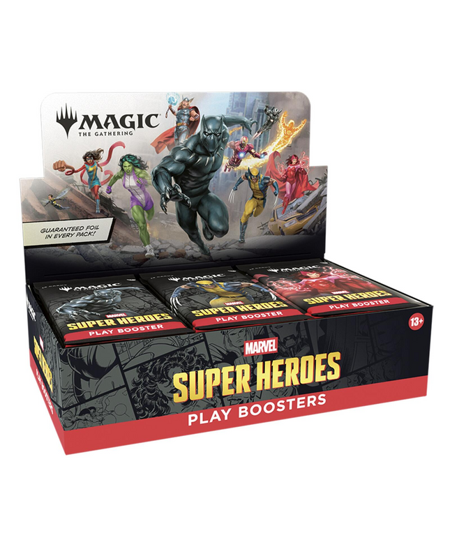 Preorder Magic the Gathering Marvel Super Heroes Play Boosters Box