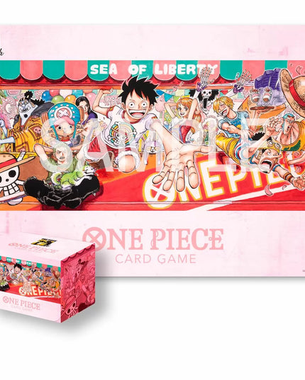 One Piece Card Game Playmat and Card Case Set 25th Edition