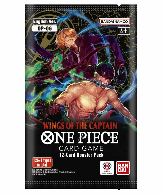 One Piece Card Game - OP-06 Wings Of The Captain Booster Box Sealed OP06