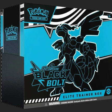 Pokemon TCG Scarlet & Violet SV10.5 Black Bolt Elite Trainer Box ETB