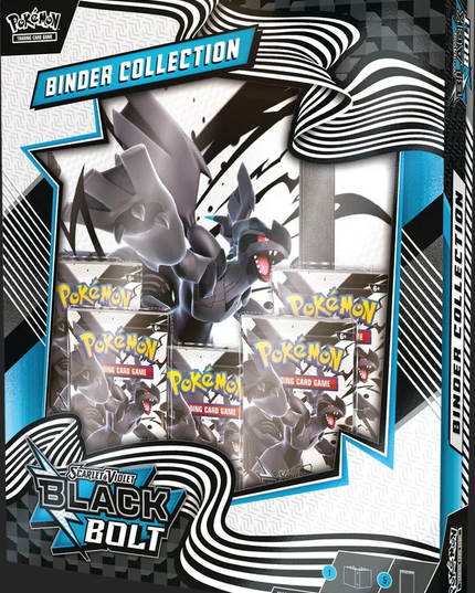 Pokemon TCG Scarlet & Violet SV10.5 Black Bolt Binder Box Collection