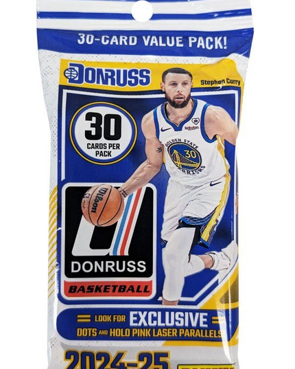 Panini 2024/2025 NBA Donruss Basketball Fat Pack Box