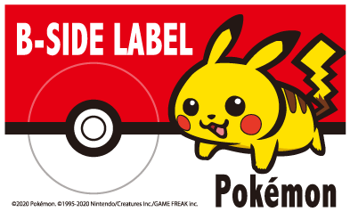 B-SIDE LABEL Pokemon Official Vinyl Sticker Japan Original