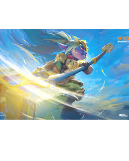 Riftbound: League of Legends TCG Unleashed Playmat: Poppy, Keeper of the Hammer