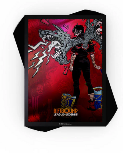 Riftbound: League of Legends TCG Unleashed Art Sleeves: Vi, Piltover Enforcer