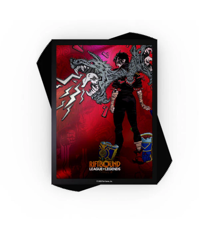 Riftbound: League of Legends TCG Unleashed Art Sleeves: Vi, Piltover Enforcer