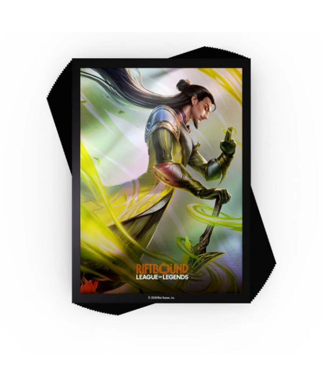 Riftbound: League of Legends TCG Unleashed Art Sleeves: Master Yi, Wuju Master