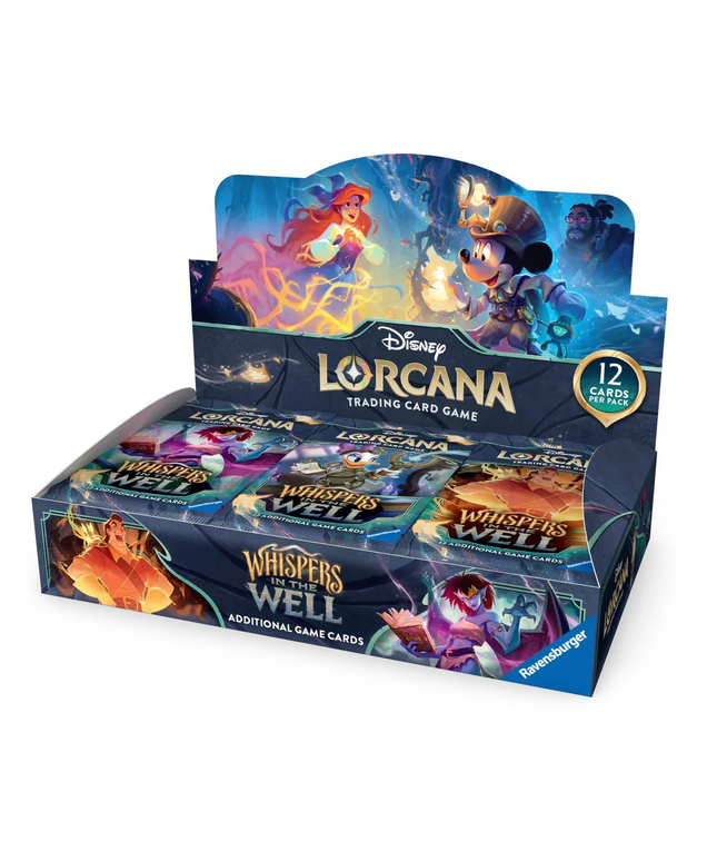 Disney Lorcana Series 10 Whispers in the Well Booster Box