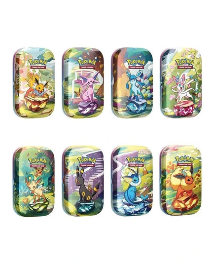 Pokémon TCG Prismatic Evolutions Mini Tin - Assorted
