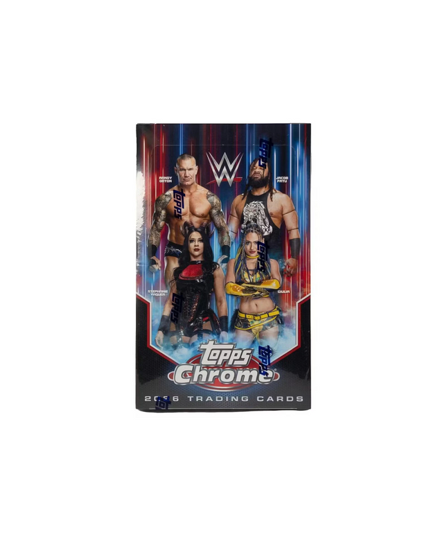 2026 Topps Chrome WWE Wrestling Hobby Box