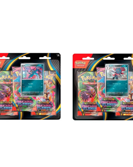 Pokemon TCG Phantasmal Flames Three booster blister Mega Evolutions 2 ME2