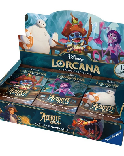 Disney Lorcana TCG: Azurite Seas Booster Box