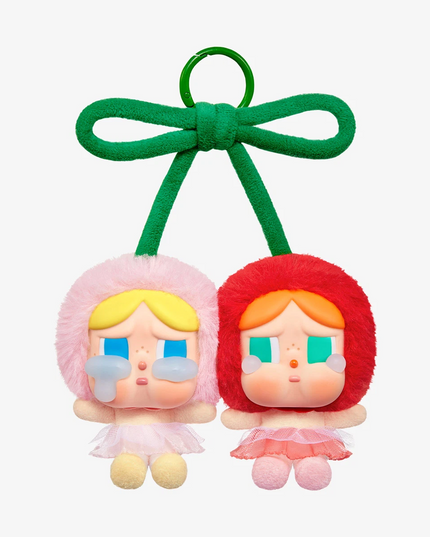 Pop Mart CRYBABY Crying For Love Vinyl Plush Hanging Card Love You Cherry Much
