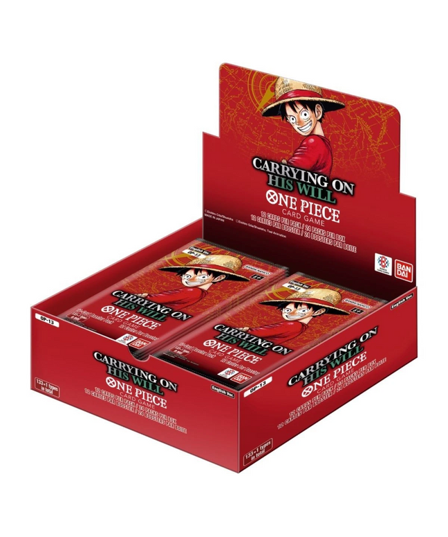 One Piece OP-13 Carrying On His Wil Booster Box OP13